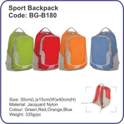 Sport Backpack Bag BG-B180