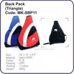 Backpack Bag (Triangle) MK-SBP11