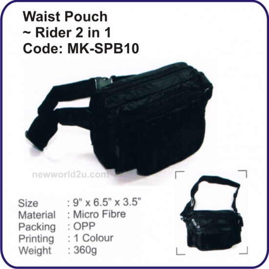 Waist Pouch (Rider 2 in 1) MK-SPB10