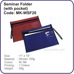 Seminar Folder (with pocket) MK-WSF20