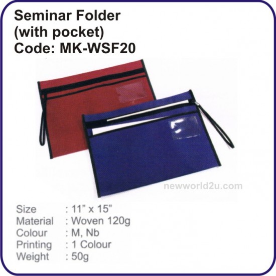 Seminar Folder (with pocket) MK-WSF20