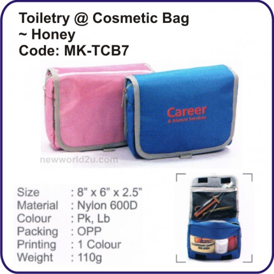 Toiletries @ Cosmetic Bag Honey MK-TCB7