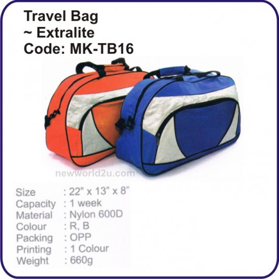 Travelling Bag Extralite MK-TB16