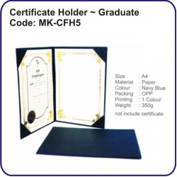 Certificate Holder (Graduate) MK-CFH5
