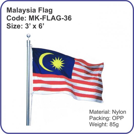 Malaysia Flag 3 x 6