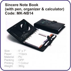 Sincere Note Book MK-NB14