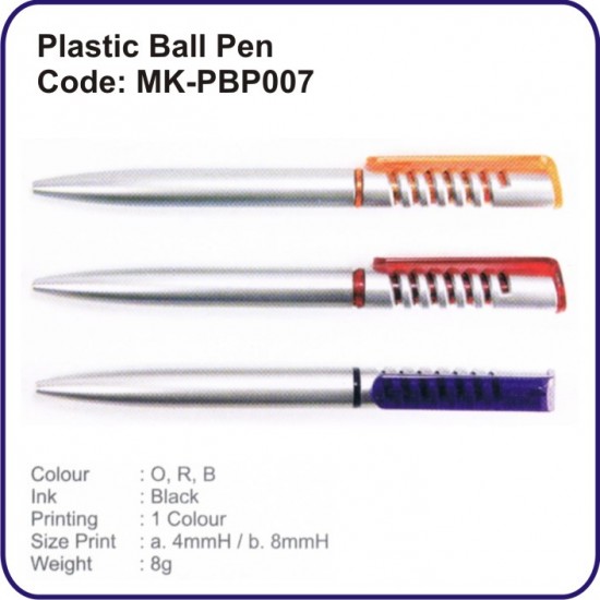 Plastic Ball Pen 