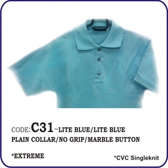 T-Shirt CVC C31 - Lite Blue/Lite Blue