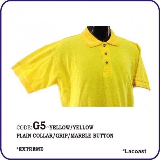 T-Shirt Lacoast G5 - Yellow/Yellow