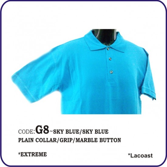 T-Shirt Lacoast G8 - Sky Blue/Sky Blue