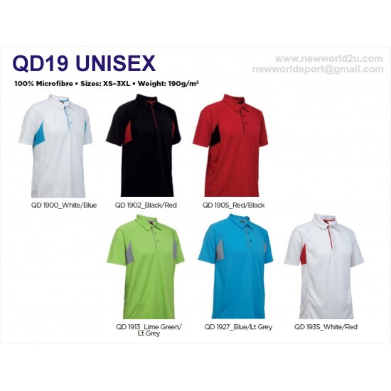 Quickdry Unisex QD19 